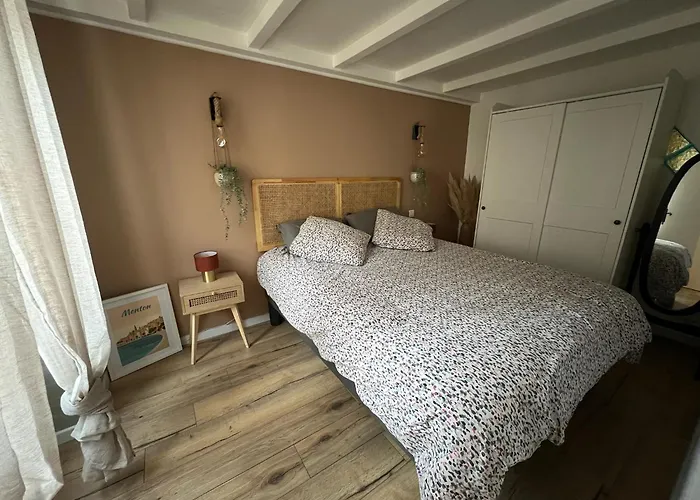 Apartmán New Bioves Citron Calme Clim Wifi Plage, Renove Menton
