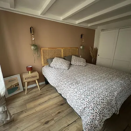 Appartement New Bioves Citron Calme Clim Wifi Plage, Renove Menton